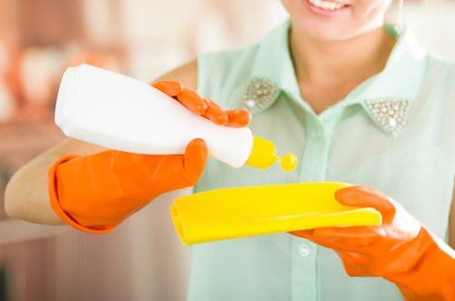 Deep cleaning a carpet to remove stains and dust in Stoke Newington