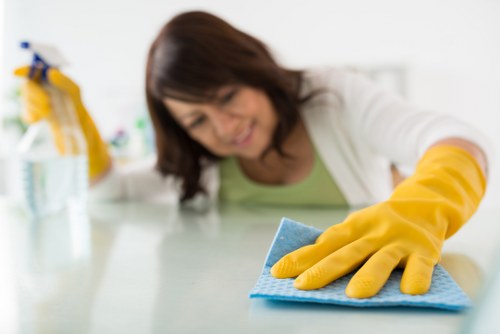 Dust removal from a mattress in a London home